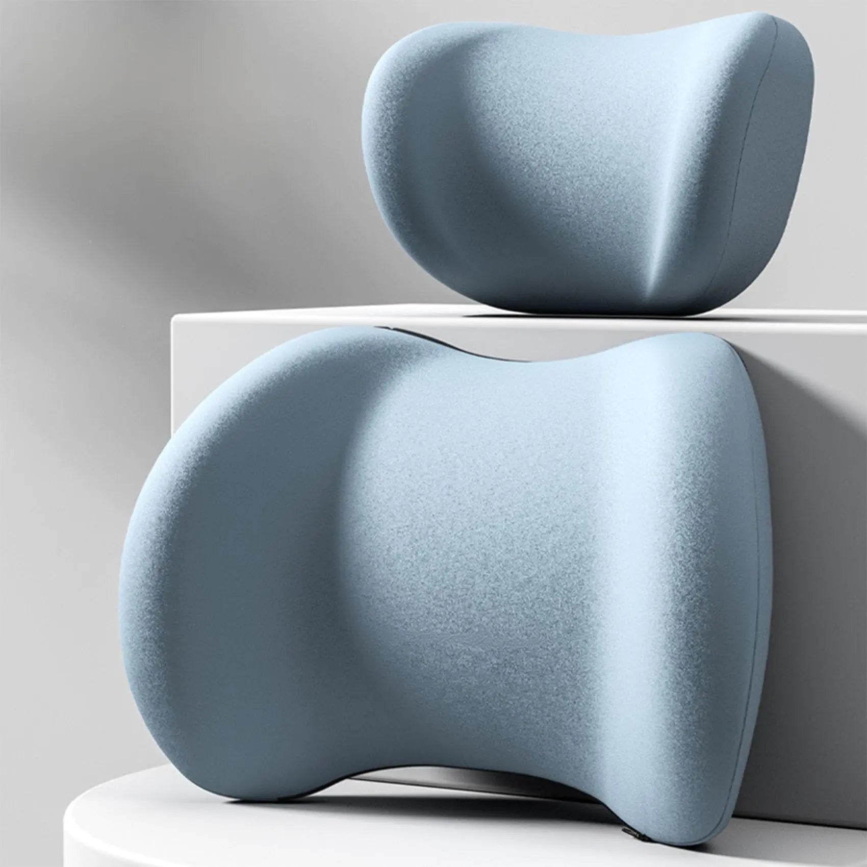 ErgoComfort Car Seat Support Set (Blue)