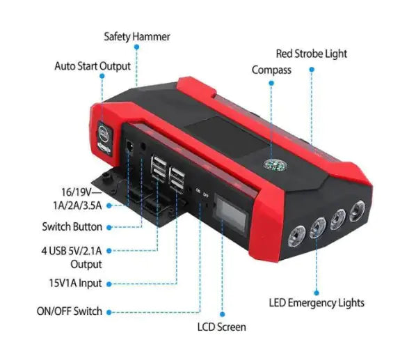 Compact Auto Jump-Starter
