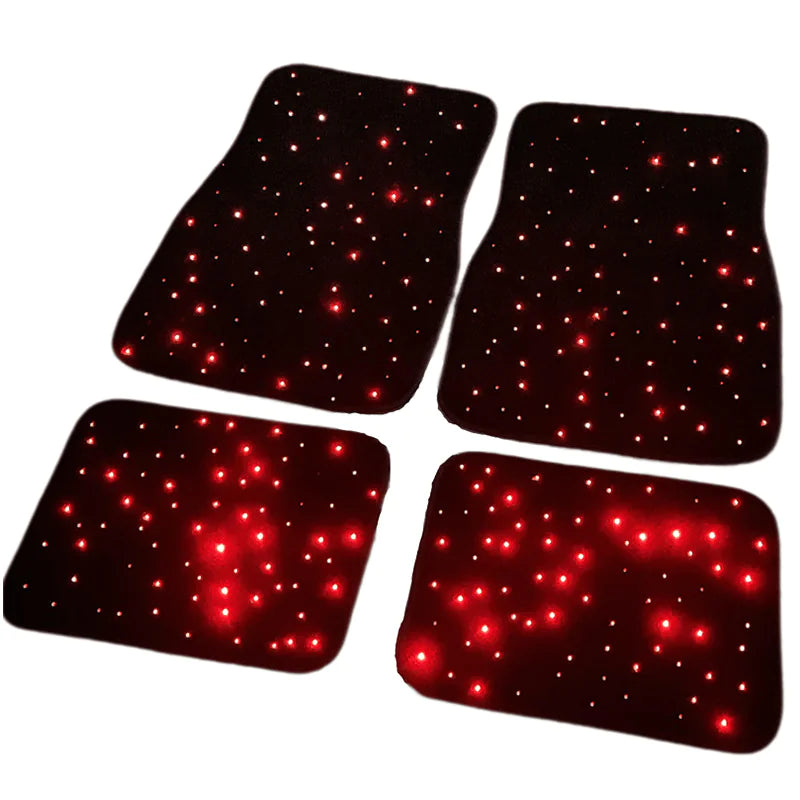 Floral Glow Car Mat