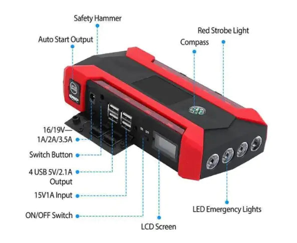 Compact Auto Jump-Starter