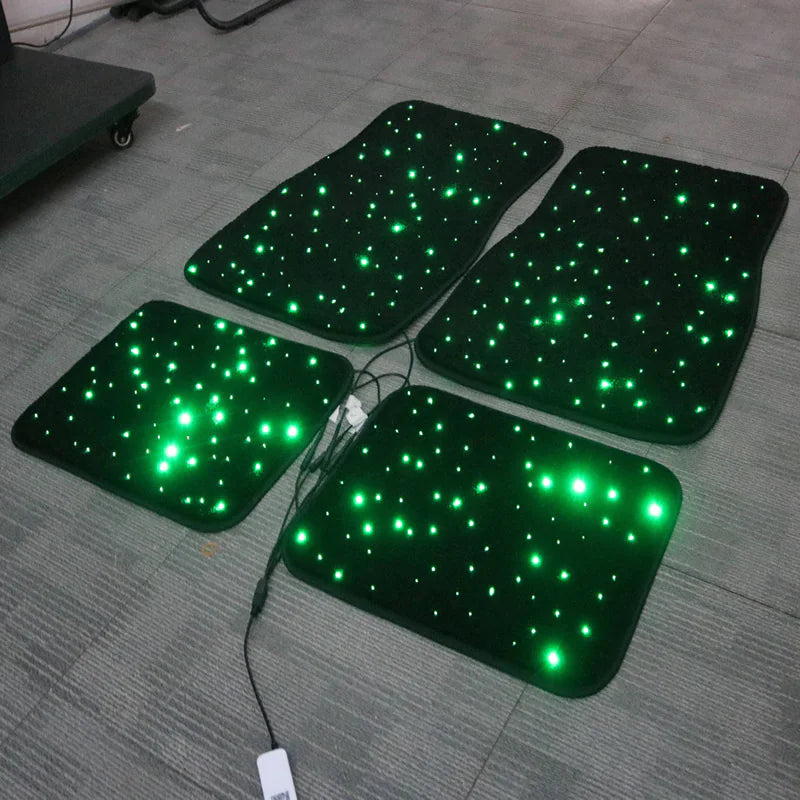 Floral Glow Car Mat