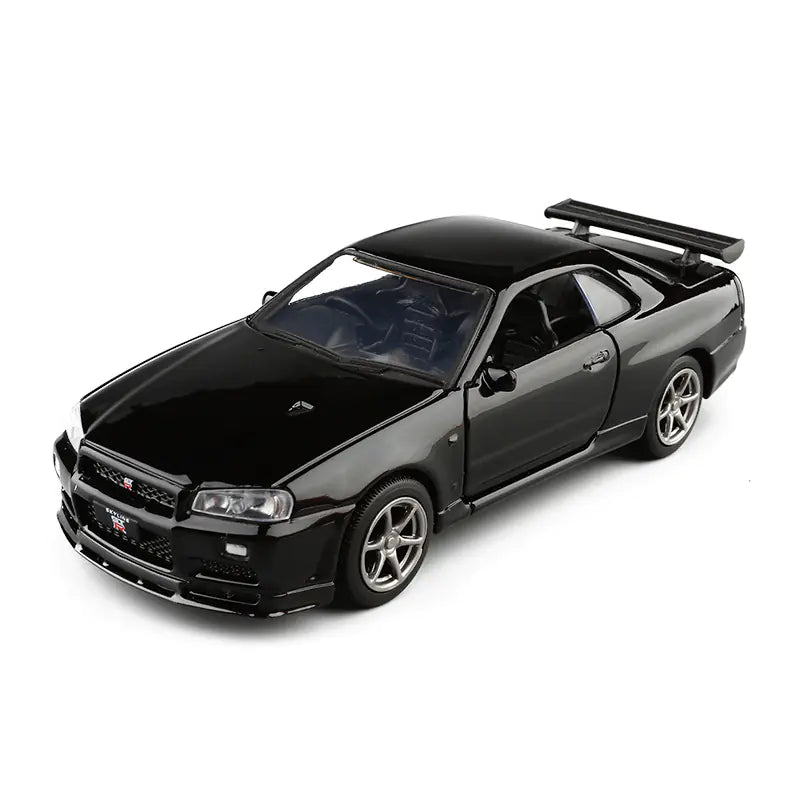 R34 Metal Racer - Alloy Replica Toy Car